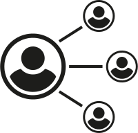 Icono personas conectadas